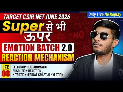 Electrophilic Aromatic Susbution Reaction, Nitration+ Fridal Craft Alkylation | Reaction Mechanism