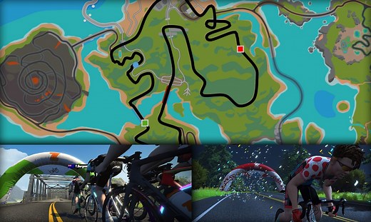 “Hilly Route” Details (Watopia)