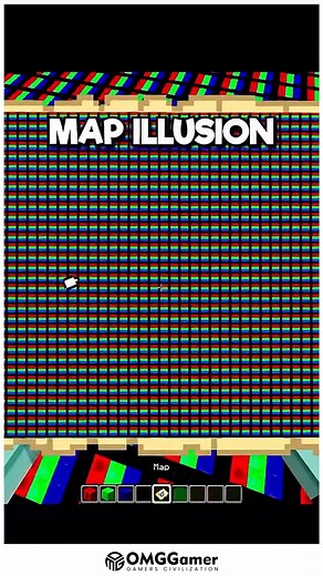 2K views · 14 reactions |  Minecraft Map Illusion Build with Mind-Bending Creative Design Challenge your perception with this stunning map illusion build! ✨ Crafted with precision and creativity, it turns ordinary blocks into a mesmerizing optical masterpiece.  #MinecraftMapIllusion #MinecraftCreative #MinecraftBuildIdeas #MinecraftDesign #MinecraftArt #MinecraftInspiration #MinecraftWorld | OMGGamer | Facebook