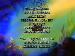 Toon Disney Custom Credits (2002): Little Mermaid Version