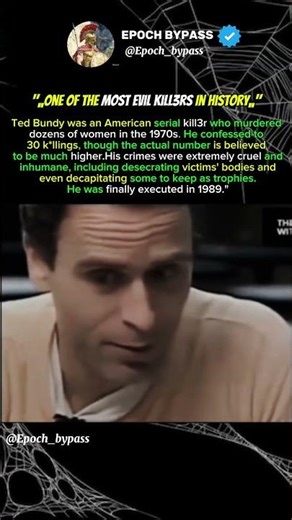 "Unspeakable Crimes Of Ted Bundy 🤯" #sad #song #historicalfacts