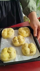 586K views · 5.2K reactions | Mini Sweet Bread Rolls Ingredients 2...