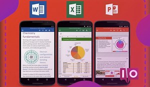 Microsoft Word, Office and PowerPoint in latest version on Android smartphones