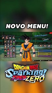SPARKING ZERO! - PSP Mod NOVO MENU