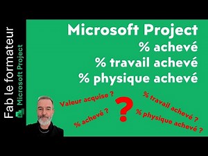 MS Project - Project Progress - % Complete - % Work Complete - % Physical Complete - Earned Value
