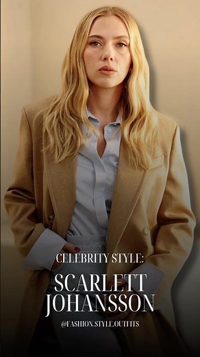 Celebrity Style: Scarlett Johansson #fashion #style