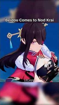 Beidou Comes Far Away from Liyue to Nod Krai | Genshin Impact #genshinimpact #genshinshorts #nodkrai