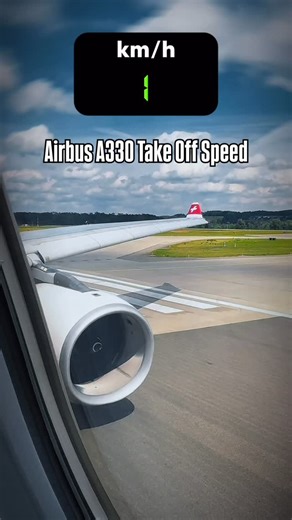 Airbus A330 Take Off Speed ✈️ There’s something hypnotic about the A330’s take-off. It doesn’t explode with power — it builds it, quietly, deliberately. You feel the vibration shift from the floor to your chest, the hum turning into a roar that never quite loses control. Then, just when you expect more noise, there’s silence — and lift. A perfect balance between grace and gravity. ✈️. #AirbusA330 #AviationFacts #TakeoffSpeed #PlaneSpotting #AvGeek #TravelKamel #Airbus #JetEngines #FlightDeck #Av