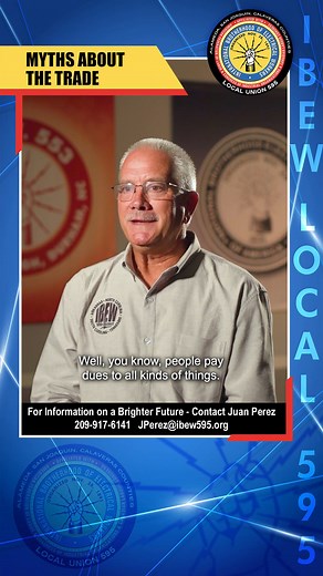 Dues vs. Benefits: The IBEW Advantage!  Hear why IBEW dues are an investment, not just a cost. Unlike other organizations, the IBEW provides jobs, training, retirement benefits, and family insurance. It's about building a secure future, not just paying membership fees. Discover the value of joining the IBEW. Watch to learn more! #IBEW #UnionStrong #Benefits #Investment #SkilledTrades #JobSecurity #Retirement | IBEW local 595 | Facebook