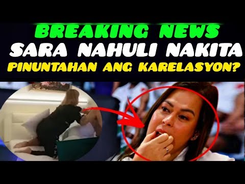KARELASYON NI SARA DUTERTE BIGLANG UMAMIN !! PERSONAL NA PINUPUNTAHAN SYA NI SARA UPANG MAGKITA?