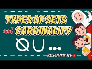 Types of Sets and Cardinality of Sets - Math 7 - Second Quarter - Matatag Curriculum
