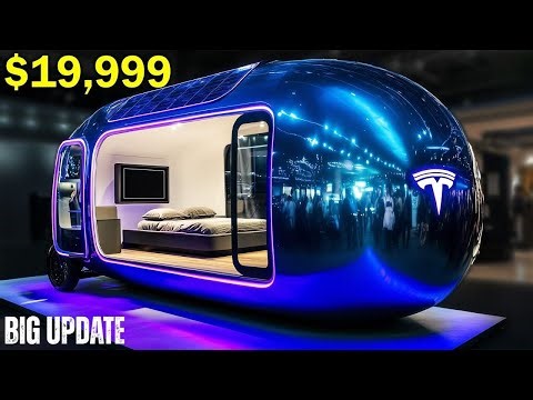 Americans Want ELON MUSK’s $19,999 Tesla Tiny House! What’s Inside Will Blow Your Mind | Full Tour!