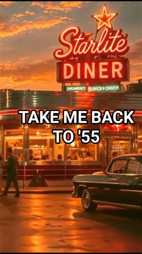 Take Me Back to ’55 ✨ Cars, Diners & Dancing Nights