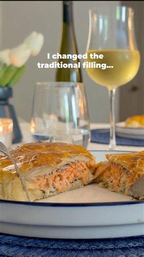 This Made My Salmon Wellington So Much Better