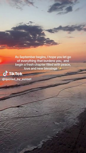 Embrace September: Letting Go and Welcoming New Blessings