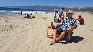 #201 Santa Monica State Beach, Santa Monica, California.