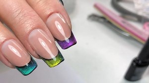 544K views · 2K reactions | Gel X-tention Tips auf Rubber Gel...