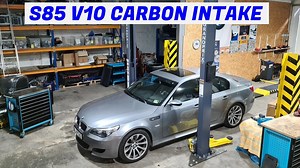 F1 Sound in a 4-Door Super Sedan – BMW E60 M5 + New Workshop Lift 🎵🏎️🔧