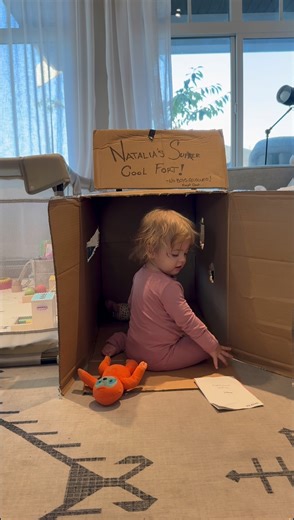 Natalia’s “SUPPER” cool fort! | Matthew Stephen Smith