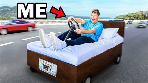 Transforming My Bed into a Race Car