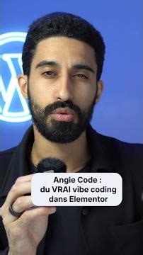 Angie Code : du VRAI vibe coding dans Elementor