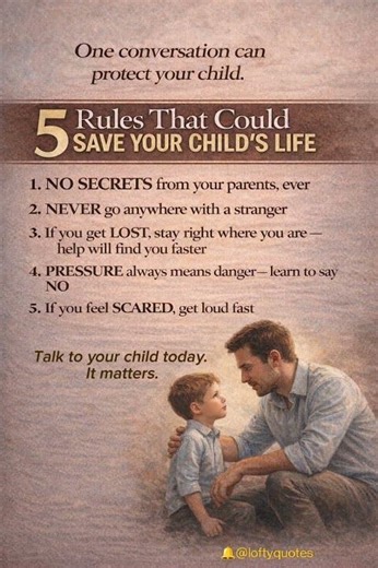 Talk to Your Child Before It’s Too Late #ParentingTips #ChildSafety #TalkToYourKids #ProtectChildren