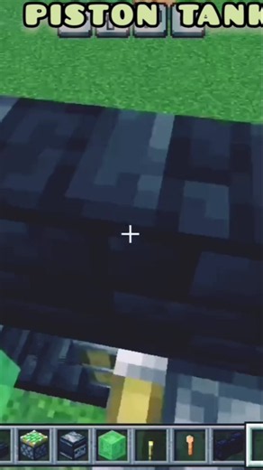 I Built a Working Piston Tank in Minecraft! 🚜💥 | Crazy Redstone Build