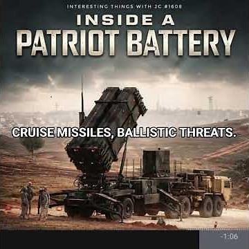 1608 "Inside a Patriot Battery" #InterestingThings #Podcast #MilitaryHistory #AirDefense #Army