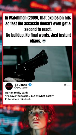 The Coldest Villain Move in Watchmen 2009 💀