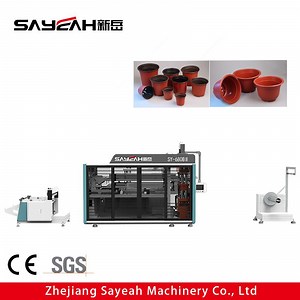[Hot Item] Fully Automatic Plastic Cup Thermoforming Disposable Flower Pot Making Forming Machine