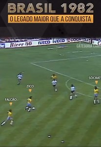 398K views · 11K reactions | BRASIL 1982 O LEGADO MAIOR QUE A CONQUISTA | História do futebol do Brasil | Facebook