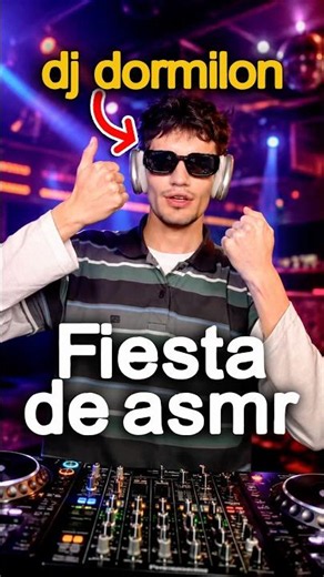 THE SLEEPY DJ IS BACK #ASMR sound party #humor #satisfying #dj