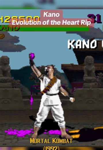 Kano | Evolution of the Heart Rip #fatalitymortalkombat #mortalkombat #kano #edboon #supernintendo