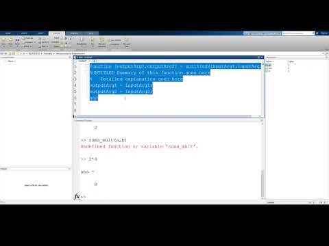 Introducción a la Programación en MATLAB