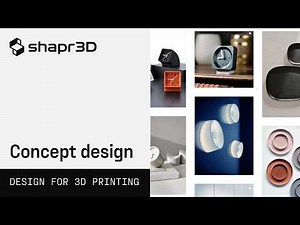 Wall Clock Part 1: Concept Design with Extrude, Offset Face, and Shell