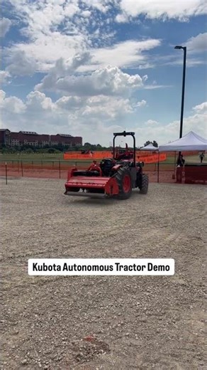 Is this the future? Kubota’s autonomous tractor🔥