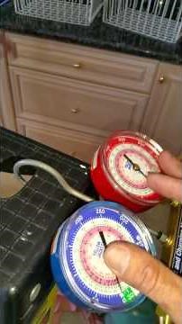 Adding stop leak to refrigerator with freon leak