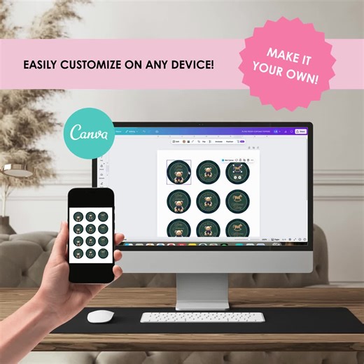 Classic Tartan Plaid Teddy Bear Baby Shower Cupcake Toppers | Printable Canva Template (digital Download) - Etsy