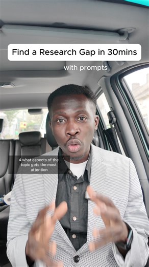 Identify Research Gaps Quickly with AI