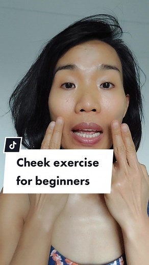 Replying to @tychebe here is my all time favorite cheek exercises for both beginners and advanced, very easy to do #beautytok #faceyoga #naturalbeauty #cheeklift #cheeks #facelift #trinhgeorg #faceexercise #beautyhacks #antiaging