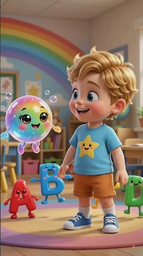 ABCD EFGHIJKLMN Song for Kids | Learn English Alphabet with Leo & Bibi | 3D Cartoon #ABCD