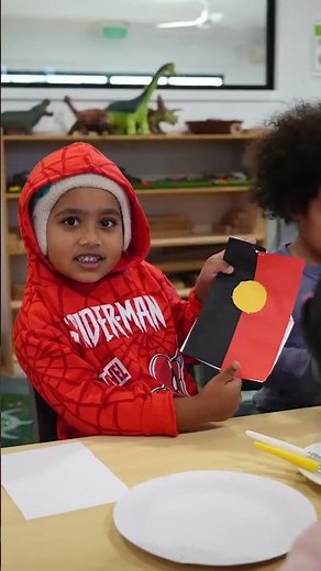 Aboriginal Flag Craft at 123 Grow!
