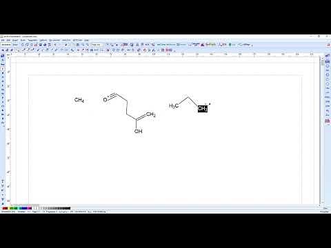 ChemSketch: Drawing Tools