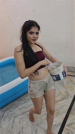 Swimming pool water 😘