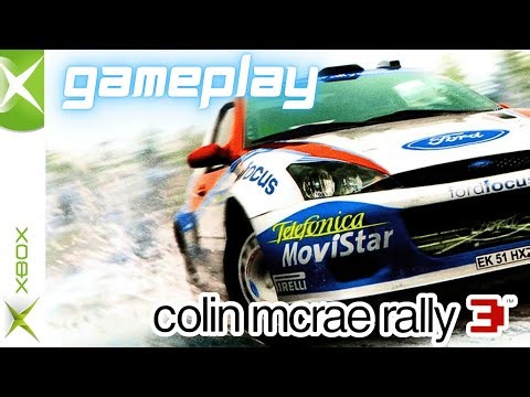 Colin McRae Rally 3 (2002) XBOX Original Gameplay