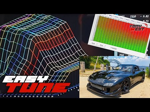 AEM AFR gauge wideband INSTALL to Datalogit and creating a SAFE BASEMAP with the FC-Tweak - RX-7