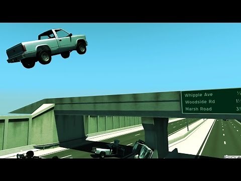 Matrix Freeway - beamNG.drive