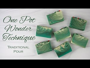 One Pot Wonder Cold Process Soap Making Technique Tutorial