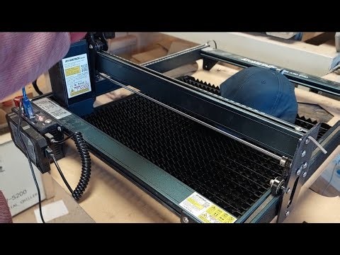 Atomstack F3 Matrix Cutting Panel + Atomstack A30 laser diode testing