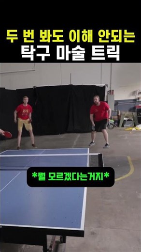 Mind-Boggling Table Tennis Tricks Even Two Views Won't Explain #TableTennis